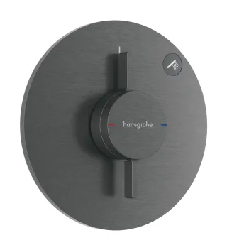 Hansgrohe Mischer Unterputz 1 Verbraucher DuoTurn S Brushed Black Chrome,75618340 75618340