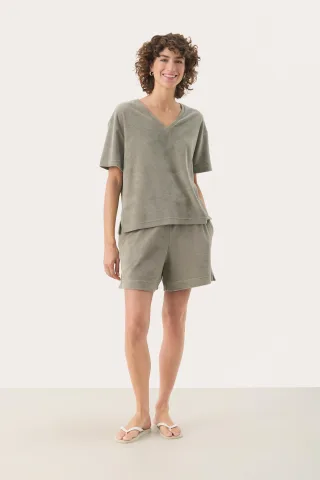 T-shirt Lockere Passform Vetiver green