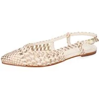 Melvin & Hamilton Fiora 3 Leder-Ballerinas für Damen Ballerina Flache Absätze, Echtes Leder, Von Hand geflochten