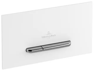 Villeroy & Boch WC-Betätigungsplatte ViConnect 61 260x66x150mm 2-Mengen-Spülung Weiss 92216168