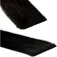 hair2heart Echthaar-Extension Invisible Tape Extensions - Premium #4/0 Dunkelbraun 40cm