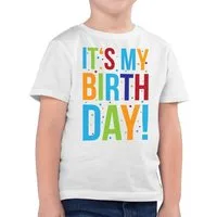 Shirtracer T-Shirt It's my Birthday! (1-tlg) Geburtstag Geschenk Kinder