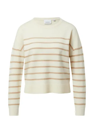 comma - Strickpullover creme - Gr. - 44