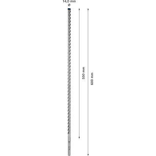 Bosch EXPERT SDS plus-7X Hammerbohrer, für Bohrhämmer ø 14 mm - 2608900125