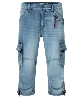 TIMEZONE - Loose MilesTZ Short sun bleach wash - Gr. - 38