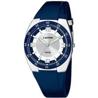 Calypso Quarzuhr Herrenuhr K5753-2 Blau Kunststoffband 40 mm