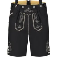 Steigenhöfer Manufaktur Trachtenhose Lukas Softshellhose mit Trägern – Lederhose Herren Stil Tracht Atmungsaktiv - Schnell trocknend - Wasser- und windabweisend