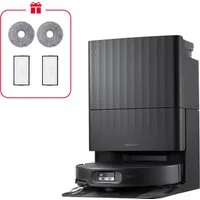 Roborock Saugroboter Qrevo Edge 2X, 60 W, mit Beutel, 25.000 Pa HyperForce-Saugkraft, Multifunktionsstation