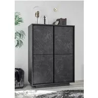 Home affaire Highboard Carrara, grifflos