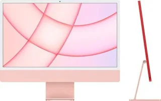 Apple iMac 2021 24 Zoll M1 8 Core CPU 7 Core GPU 8GB RAM 256GB SSD rosa