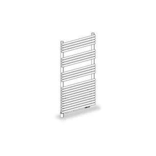 Zehnder forma Design-Elektroheizkörper ZF130650CR00000 LFEC-090-050/IPS 990 x 496 mm, verchromt
