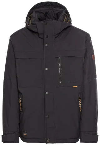 camel active - teXXXactive® Funktionsjacke mit abnehmbarer Kapuze night blue - Gr. - 28