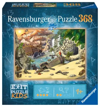 Ravensburger EXIT Puzzle Kids 12954 - Das Piratenabenteuer [368 Teile]
