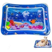 CLTYQ Spielmatte Wassermatte Baby Wasserspielmatte Spielzeug,Baby Matte, Spielmatte Baby Blauer Ozean Wasserspielmatte