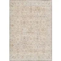 Bamyum Teppich Ryella Teppich mit Chenille Druck, Waschbarer Antibakteriell Teppich, Einzelstück