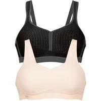 Anita Active Sport-BH 2er Pack Sport BH ohne Bügel Performance (Spar-Set, 2-tlg) Stützfunktion