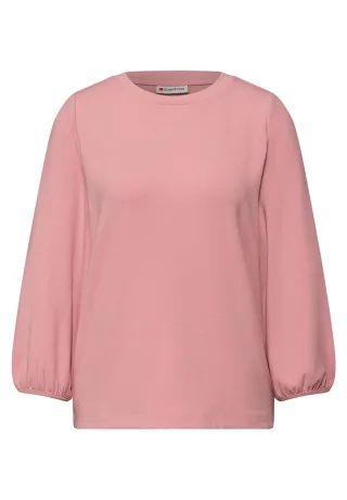 Street One - Jacquard Shirt powder pink - Gr. - 36