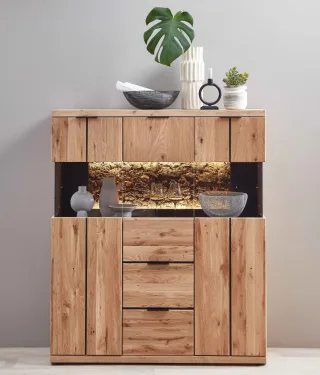 Donna Highboard wildeiche