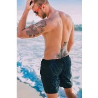 GUGGEN Mountain Badehose Herren Badehosen Badeshorts Männer Boardshort Schnelltrocknend 2335 Badeshorts, Badehose für Herren mit Gummizug und Innenslip