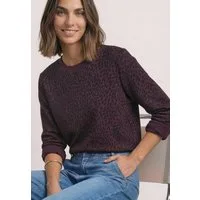 STREET ONE Sweatshirt mit Leomuster