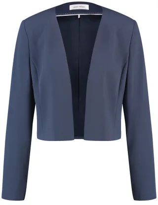 GERRY WEBER Collection - Eleganter Boleroblazer blau - Gr. - 36