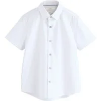 Next Kurzarmhemd Elegantes, einfarbiges Kurzarmhemd (1-tlg)