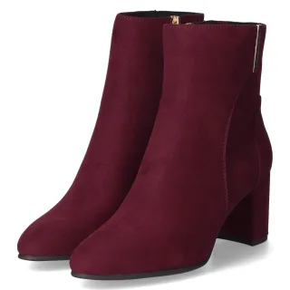 Marco Tozzi Ankle Boots  Rot - Gr. 36 -  Textil