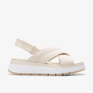 Tuscan Cross Cream Leather Sandalen