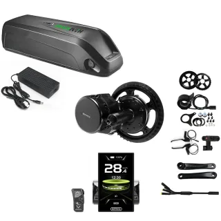 [EU Direct] BAFANG MM G340 48V 750W Mid Drive Ebike Motor Kits 42T DPC010 Meter DIY E-bike Engine Kit 48V 13Ah Lithium B