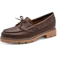 MARCO TOZZI Marco Tozzi Damen Mokassin 2-23778-46-361 CAFE braun Schnürschuh