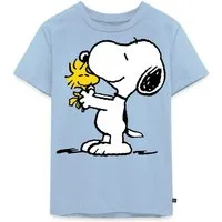 Spreadshirt T-Shirt Peanuts Snoopy Und Woodstock Kinder Premium T-Shirt (1-tlg)