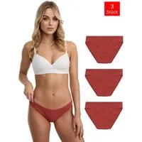 Tazzio Slip 3er-Pack Damen Slip F941 (Packung, 3-St., 3er-Pack) Nahtlose Verarbeitung - keine sichtbaren Linien unterm Outfit