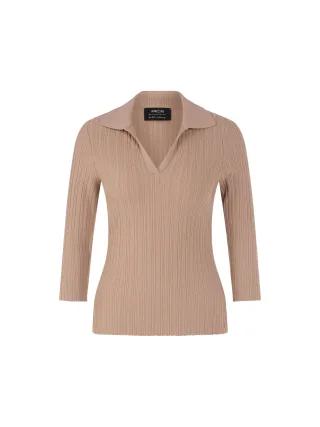 Marc Cain Collections - Feinstrick-Pullover Rethink Together warm taupe new - Gr. - 36