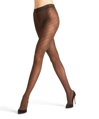 FALKE - FALKE Intrigue 30 DEN Damen chocolate