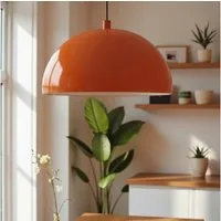 Bamyum Pendelleuchte Bamyum Hängelampe Vintage Ø26 cm E27 Metall Lampe, ohne Leuchtmittel