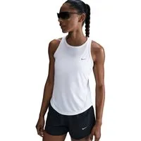 Nike Lauftop W NK TEMPO DF TANK abgerundeter Saum, schweißableitendes Dri-FIT-Material