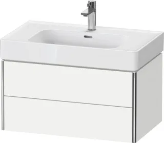 Duravit XSquare Waschtischunterbau wandhängend Weiß Matt 784x470x397 mm - XS4399018180000 XS4399018180000