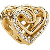 Pandora Charm Herz SHINE-769270C01, Herz, Liebe, Zirkonia, Vergoldet