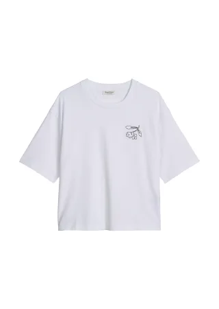 Marc OPolo Casual - Sweathirt oversized boxy White - Gr. - M