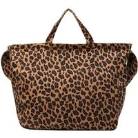 Zaewry Schultertasche Hobo-Tasche mit Leopardenmuster, große Kapazität