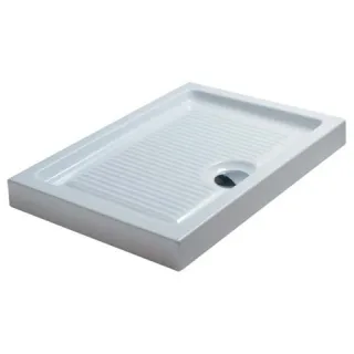 Globo PD 071 Plano Rechteck-Duschwanne 70 x 120 x 11 cm weiß PD071BI