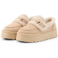 TOM TAILOR Shoes Licence Winterboots Gefütterte Slipper mit Plateau-Sohle