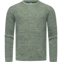 Ragwear Strickpullover Aralt stylischer Herren Sweatpullover mit Rippbündchen