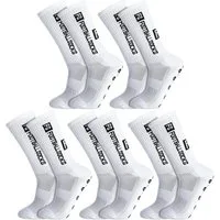 Athlix Sportsocken 5 Paar Fußball Socken, Sportsocken 34-46 Anti Rutsch Grip Fussball Atmungsaktiv, absorbieren Schweiß, Vielseitig einsetzbar