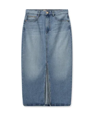 MOS MOSH - MMMella Denim Skirt blue - Gr. - 31