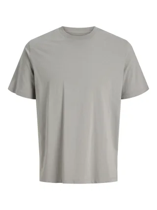 JACK&JONES - JJEORGANIC BASIC TEE SS O-NECK NOOS Ultimate Grey - Gr. - XS