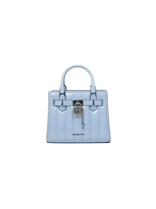 Michael Kors Hamilton Kleine Satchel Himmelblau