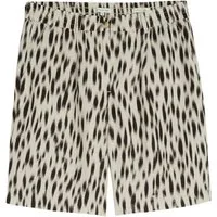 TOM TAILOR Bermudas H bunt,Casual,Leinen,Unifarben,Regular Fit,Mittel