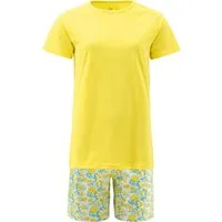 Erwin Müller Pyjama Damen-Shorty Single-Jersey Blumen