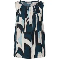 STREET ONE Blusentop LTD QR Blousetop w pleat detai
